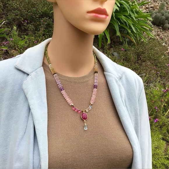 New Sundance Charm Gemstone Necklace - Picture 7 of 14